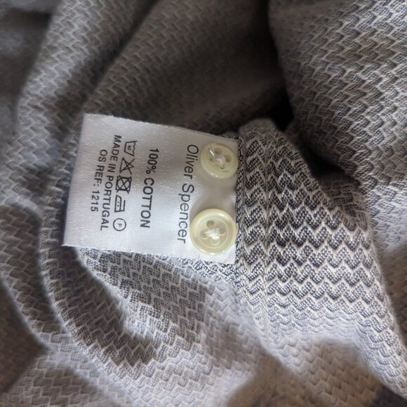 OLIVIER SPENCER - Classic shirt - Sz 14.5 - Picture 7 of 7